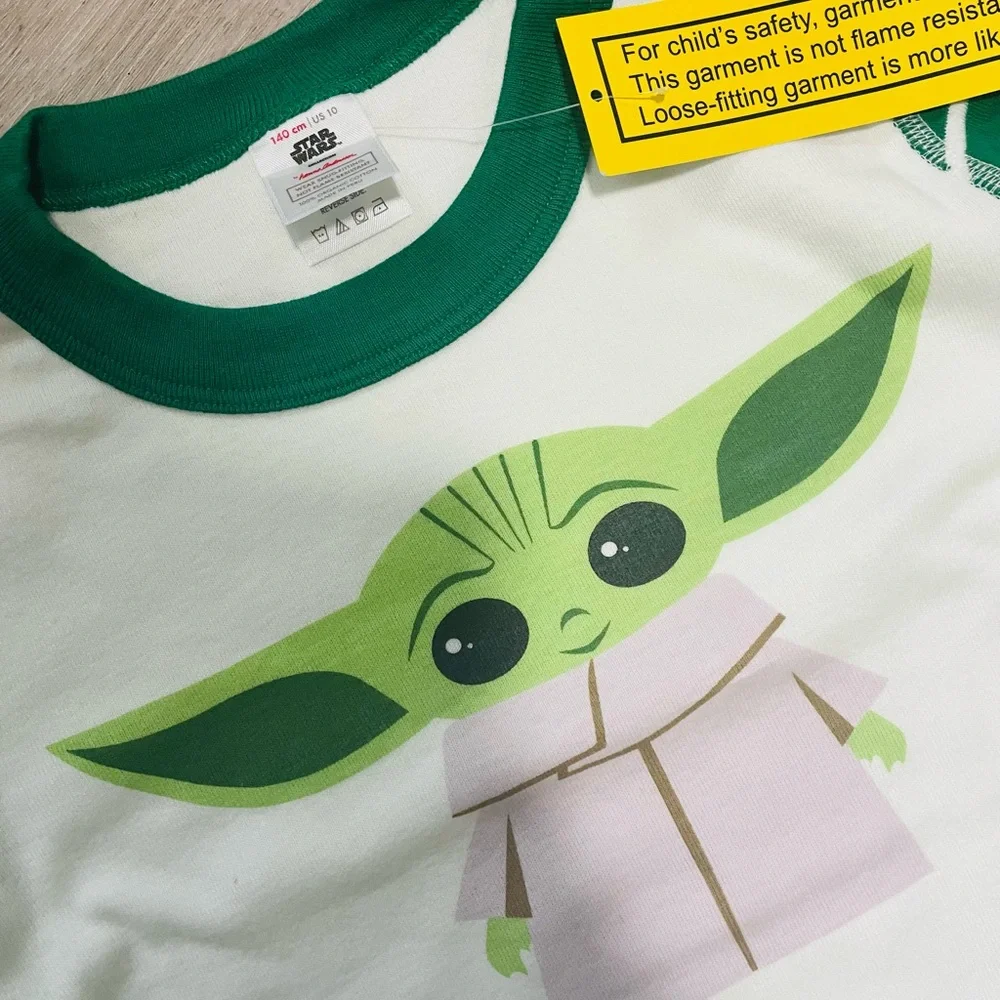 HANNA ANDERSSON 140 Baby Yoda Pajamas - Picture 2 of 3